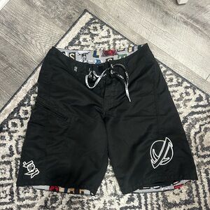 …Lost boardshorts